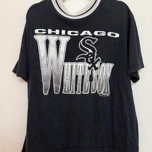 VINTAGE 1991 Chicago White Sox Black T-Shirt